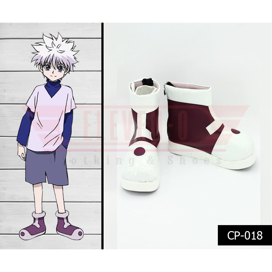 Sepatu Cosplay Hunter x Hunter Killua Zoldyck