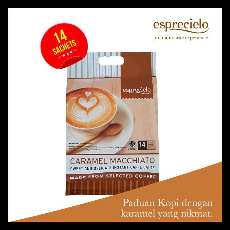 

Esprecielo Caramel Macchiato Eco Bag - 14 Sachet @ 24 Gram Komplit