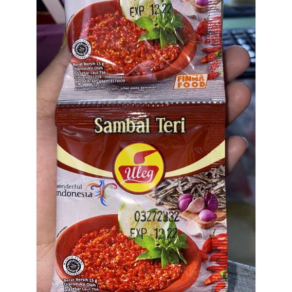 

Sambal uleg isi 10 sachet