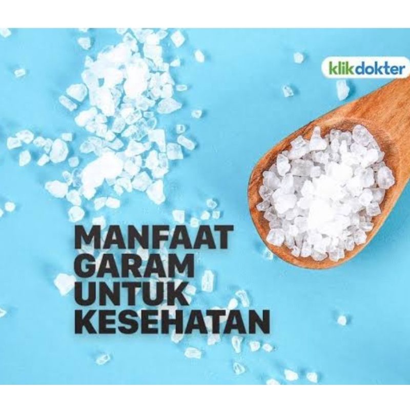 Jual Nacl Garam Kesehatan Garam Laut Non Yodium1kg Shopee Indonesia