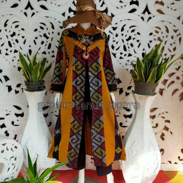 LONG OUTER TENUN/OUTER TENUN PREMIUM/OUTER BATIK/CARDIGAN TENUN