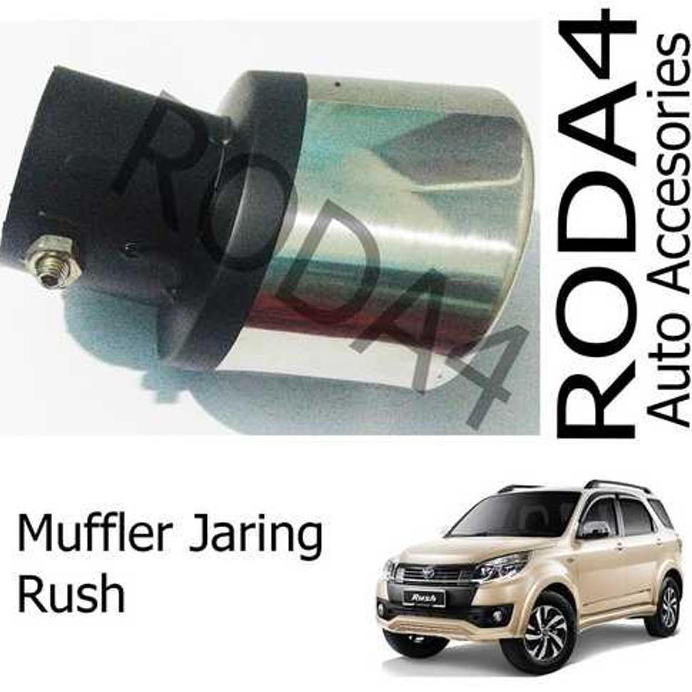 Muffler / Buntut Knalpot Racing Jaring Rush