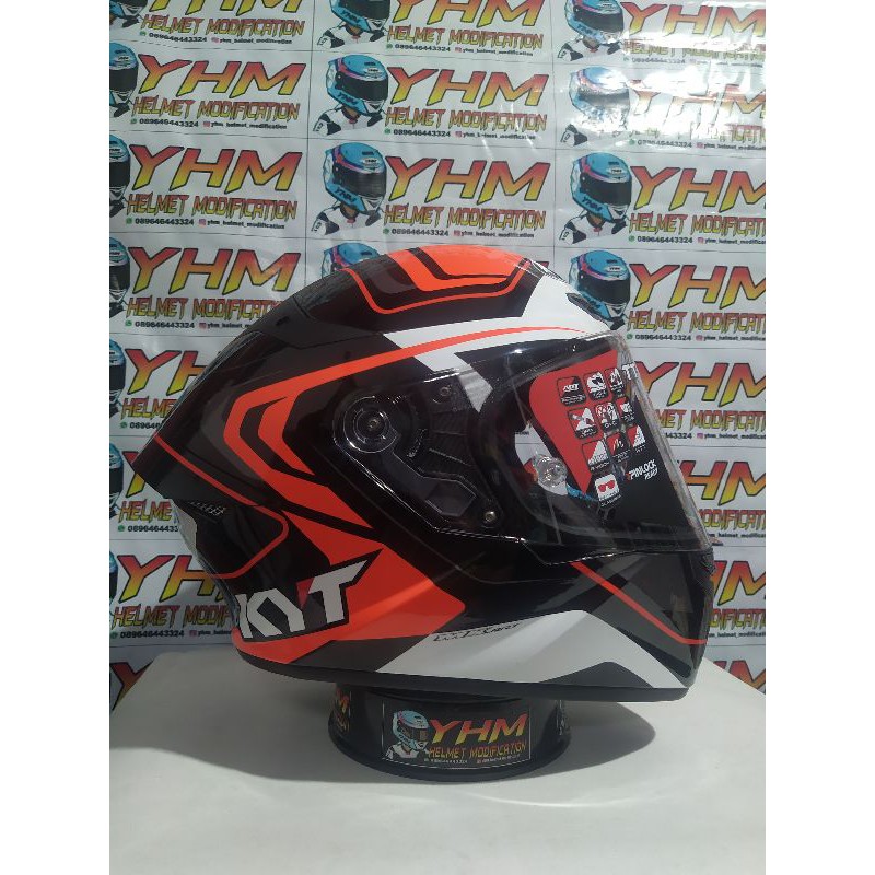 Helm KYT TT Course motif electron / overtach / grandprix