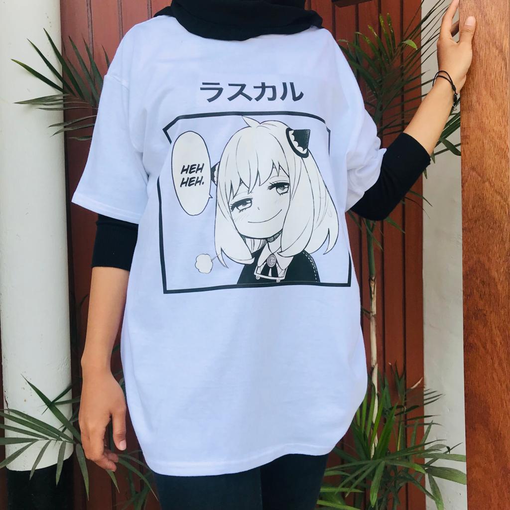 Tshirt Anya Cute Laugh Anime Manga SPY x Family Premium Unisex
