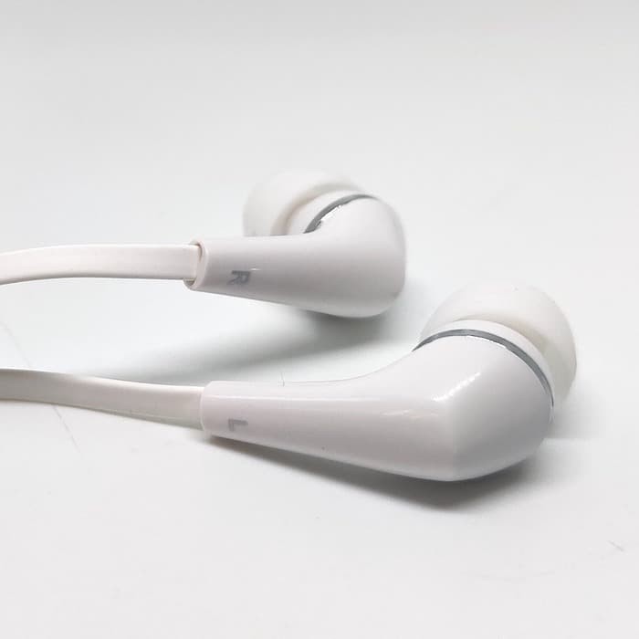 Super Bass Earphone With Mic Headset White Leno LH102