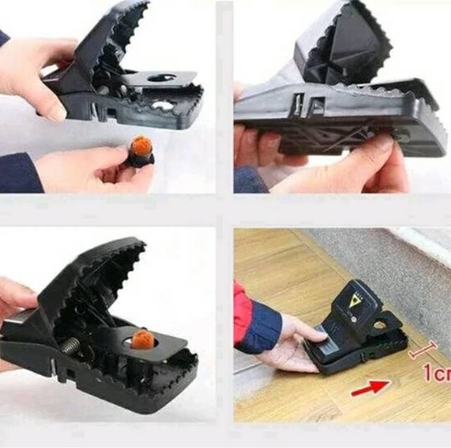 Jebakan Tikus Perangkap Tikus Mouse Trap Model Jepit