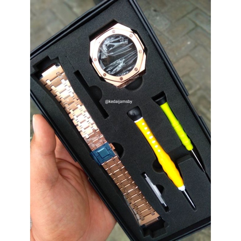 Bezel dan bracelet stainless G-SHOCK GA 2100