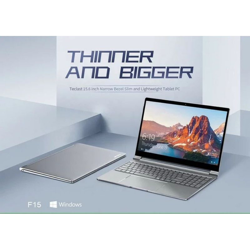 Teclast F15 15.6 inch 8GB/256GB SSD intel Gemini Lake N4100 Backlight Keyboard Windows 10 1920x1080
