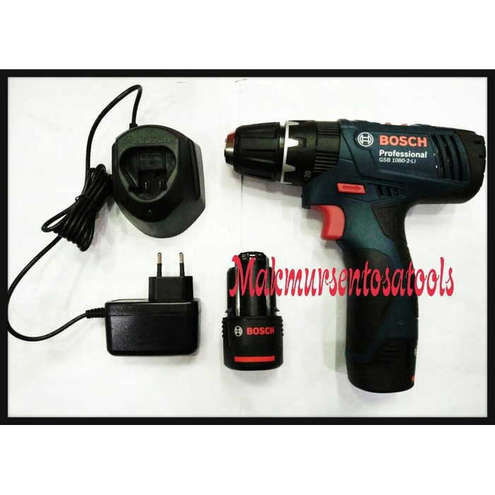 ORIGINAL - MESIN BOR CHARGER PROFESIONAL BOSCH GSB 1080 LI