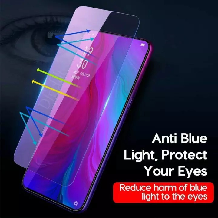 Anti Blue Light Tempered Glass Oppo Reno 4F Eye Protection Glass ANTI RADIASI