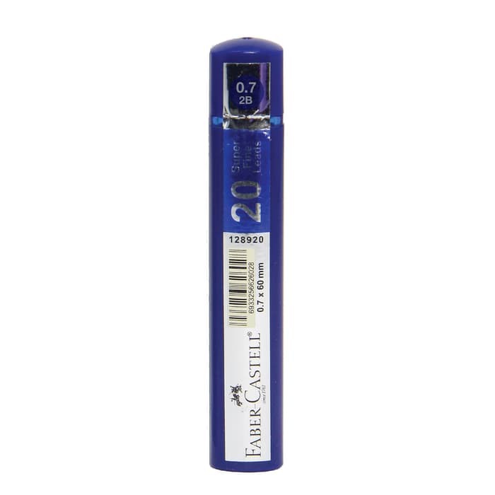 

TERBARU LEAD SUPERFINE GRIP 2B 0.7 MM TUBE DARK BLUE