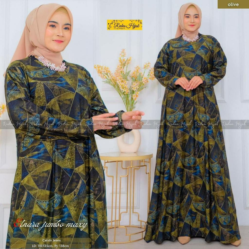 Gamis "Elnara jumbo maxy"