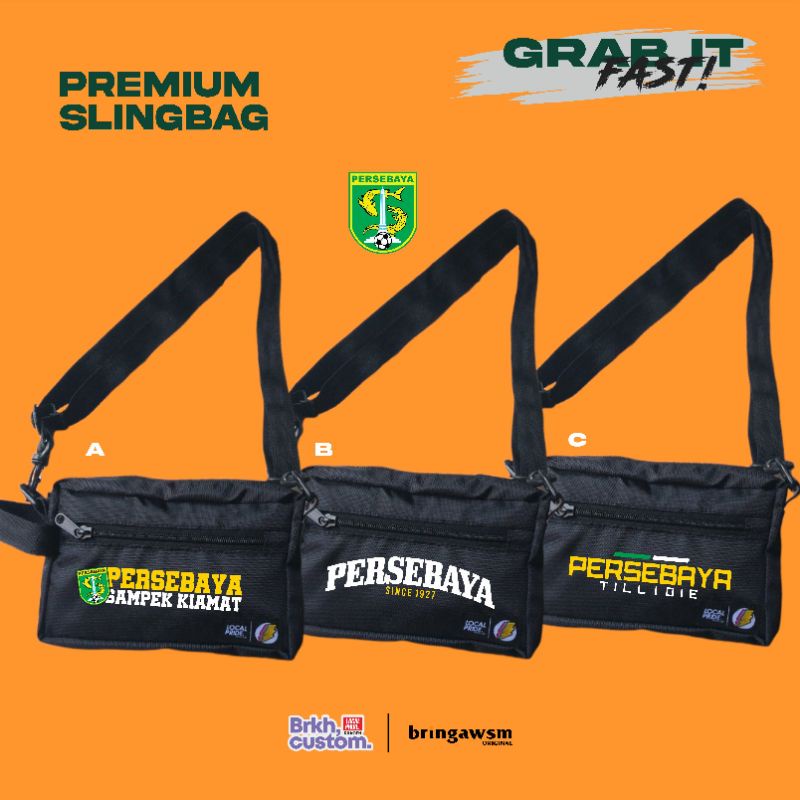 TAS DISTRO PERSEBAYA | TAS BONEK | TAS BOLA | KAOS BOLA | KAOS PERSEBAYA | BRKHCUSTOM