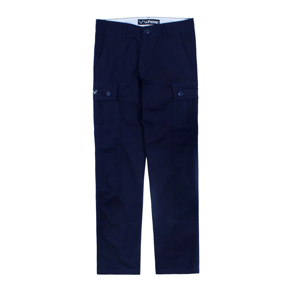 Whoopculture &quot;Goral&quot; Navy Long Pants Cargo