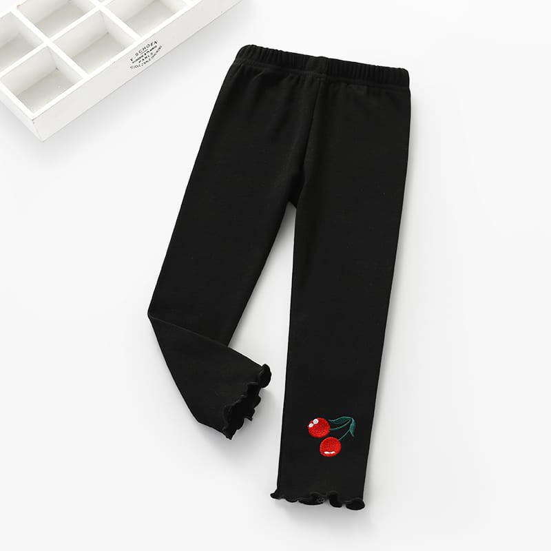 HappyOliver LEGGING CHERRY legging anak perempuan celana panjang import