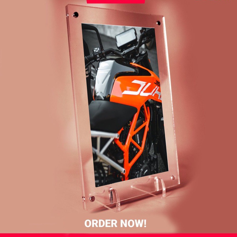 frame acrylic/frame magnet/ frame bingkai acrylic 4R 5mm