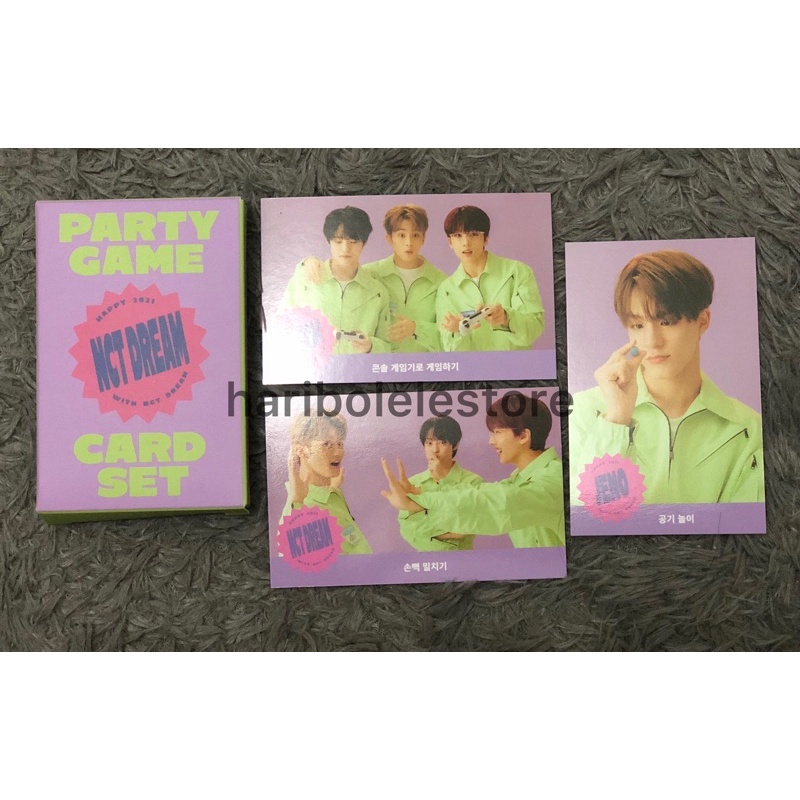 [READY INDO] SEASON GREETING NCT DREAM 2021 - GAME CARD SET (CHENJIMARK)