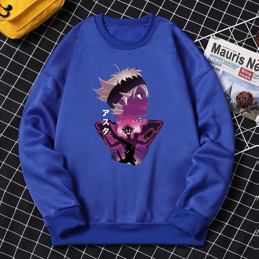 Sweatshirt Basic Anime ARA Devil II Sweater Crewneck  ARA Devil  M - XL ( Pria &amp; Wanita )