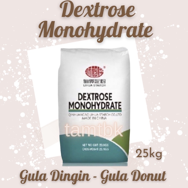 

Dextrose Monohydrate / gula donut / gula dingin 25kg