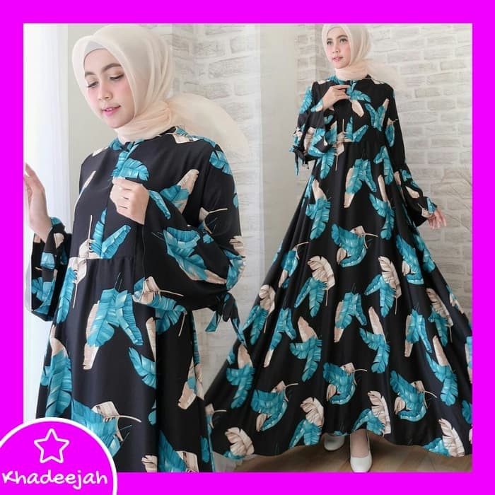 Gamis Muslimah Modern 711 - Baju Gamis Wanita Syari 711 - Putih