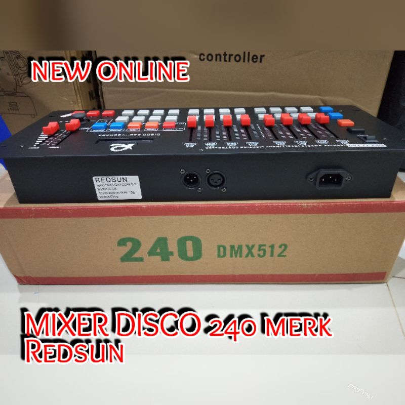 MIXER LIGHTING DISCO 240/REDSUN 100% ORIGINAL