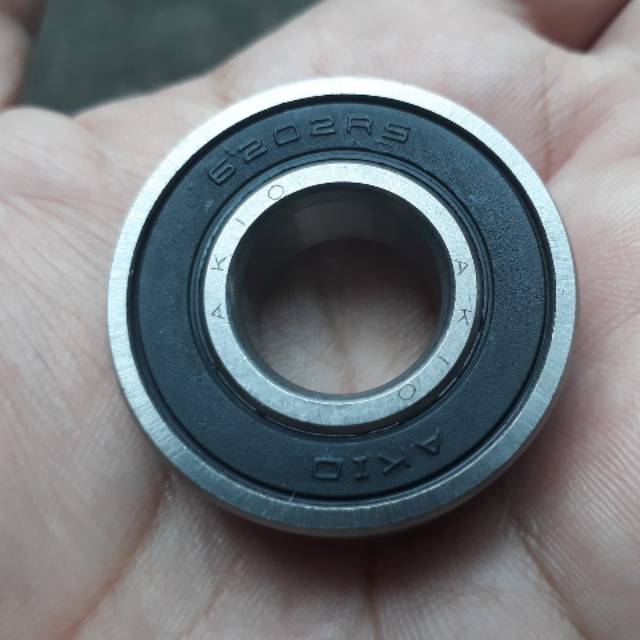 Bearing Laker 6202 2RS AKIO tutup karet 2 sisi