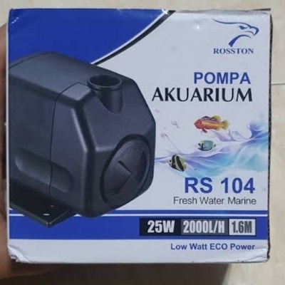 Pompa air Kolam Ikan Low Watt murah Rosston WP 104 PROMO TERLARIS