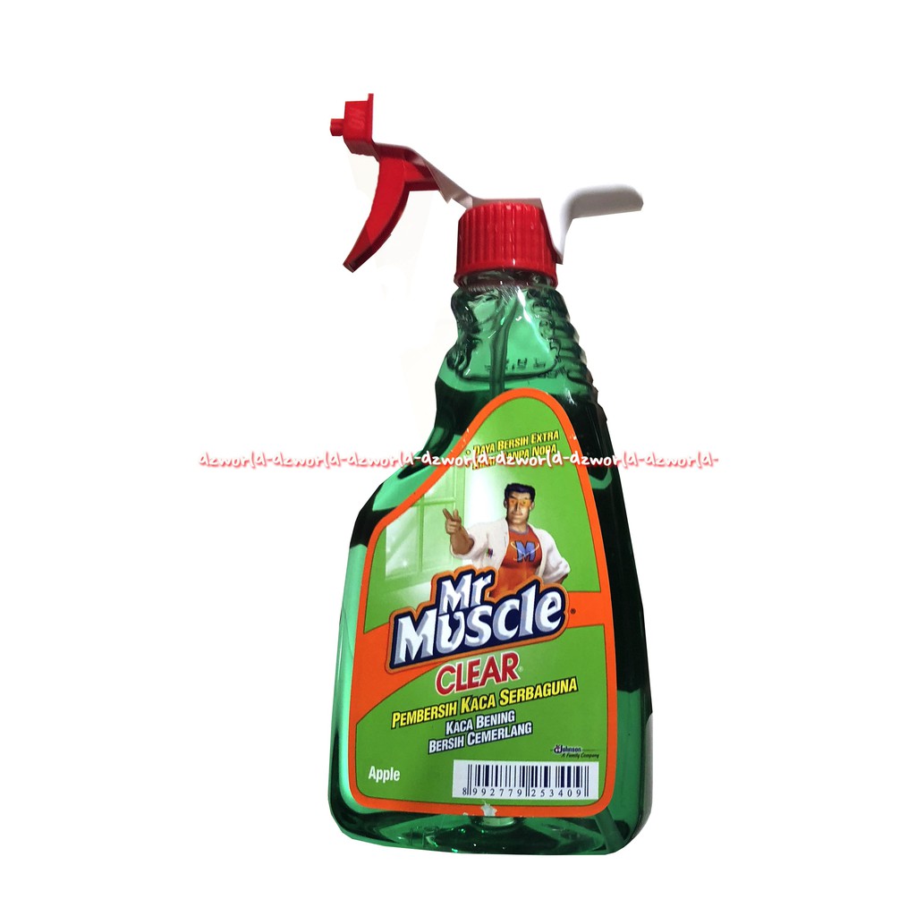 Mr Muscle Clear Pembersih Kaca Serbaguna Spray Botol 500ml