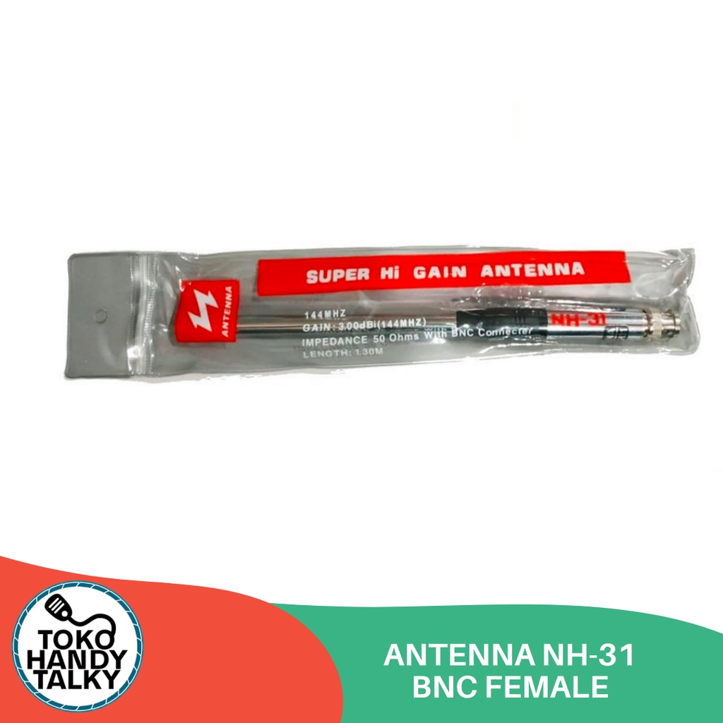 ANTENNA HANDY TALKY NH-31 BNC - FEMALE - MALE NEW