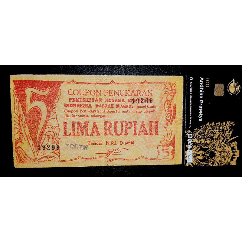 ORIDA 5 Rupiah Djambi