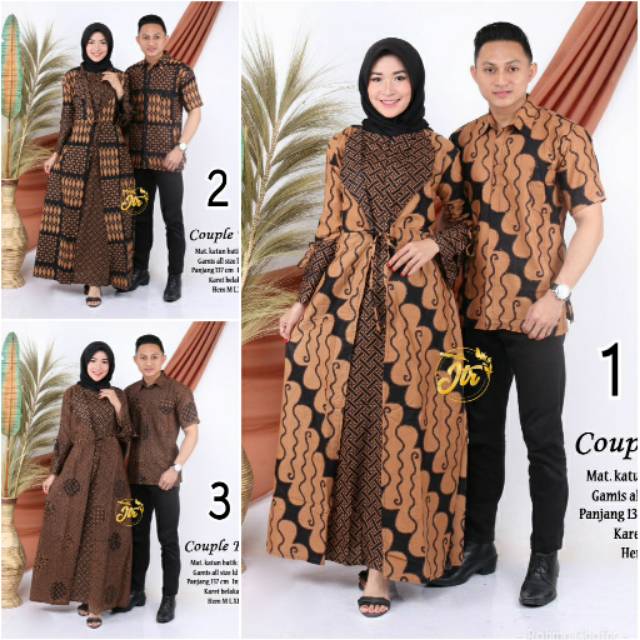 Maura Couple - Sania Ruffle Batik Couple Ori Ndoro Jowi Dnt Garansi Termurah Shopee - Adelia Classic