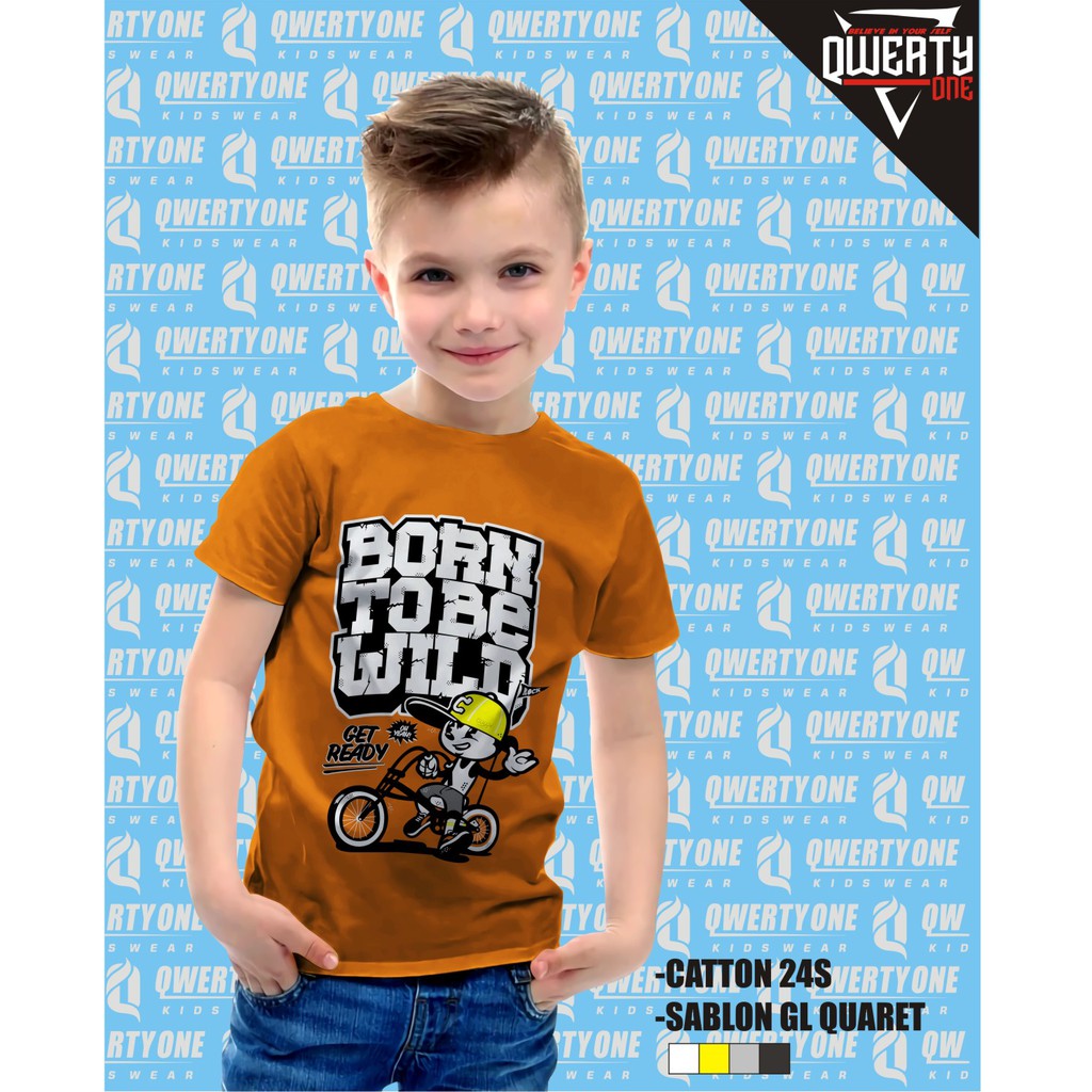 Kaos Anak Distro Touring 1-8 Tahun