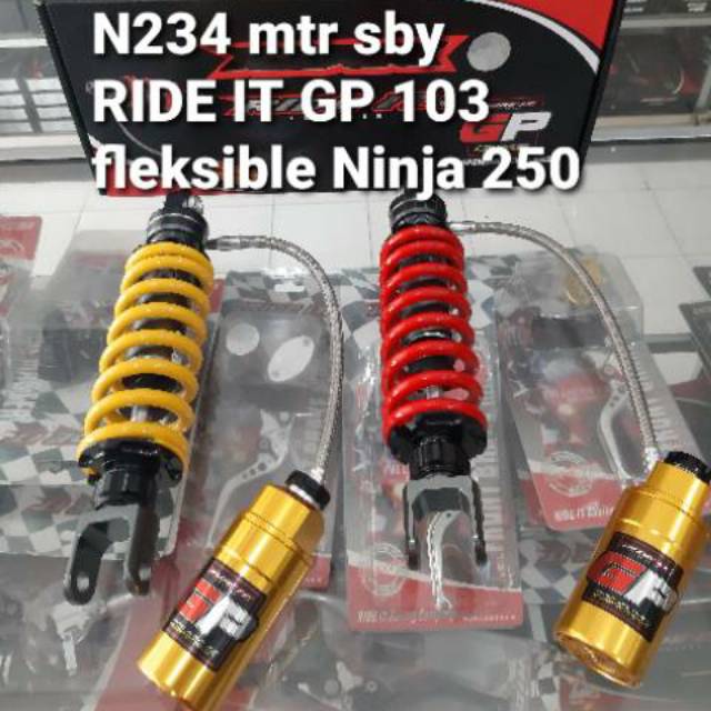Shock monoshock tabung RIDE IT GP 103 Fleksible Ninja 250