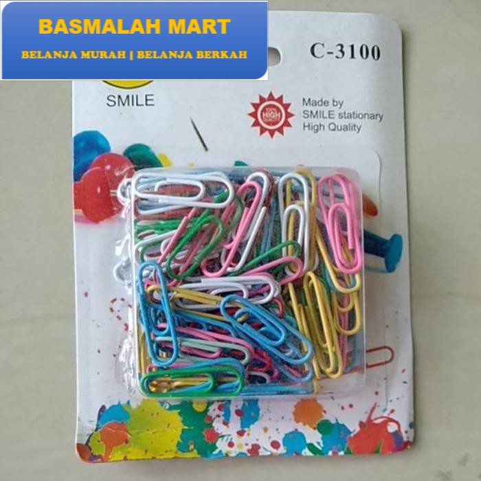 

Paper clips warna smilel Murah Berkualitas