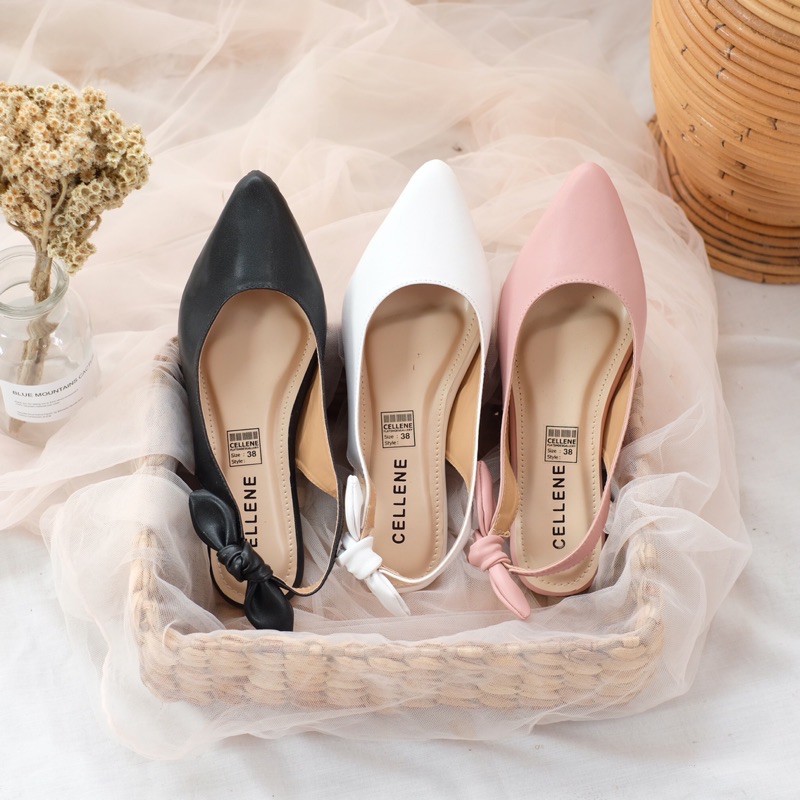 CELLENE Analy Bow Flat Shoes