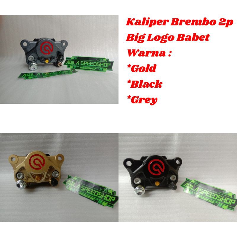 Kaliper 2p Big Logo universal kaliper 2p brembo big logo