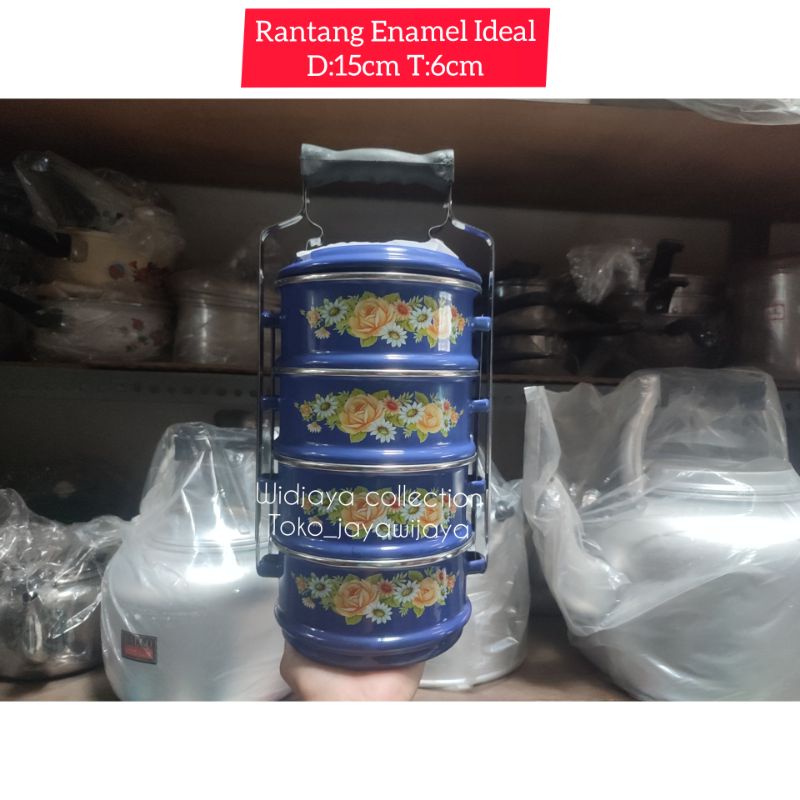 Rantang Stainless Susun 4 Master / rantang stainless ideal