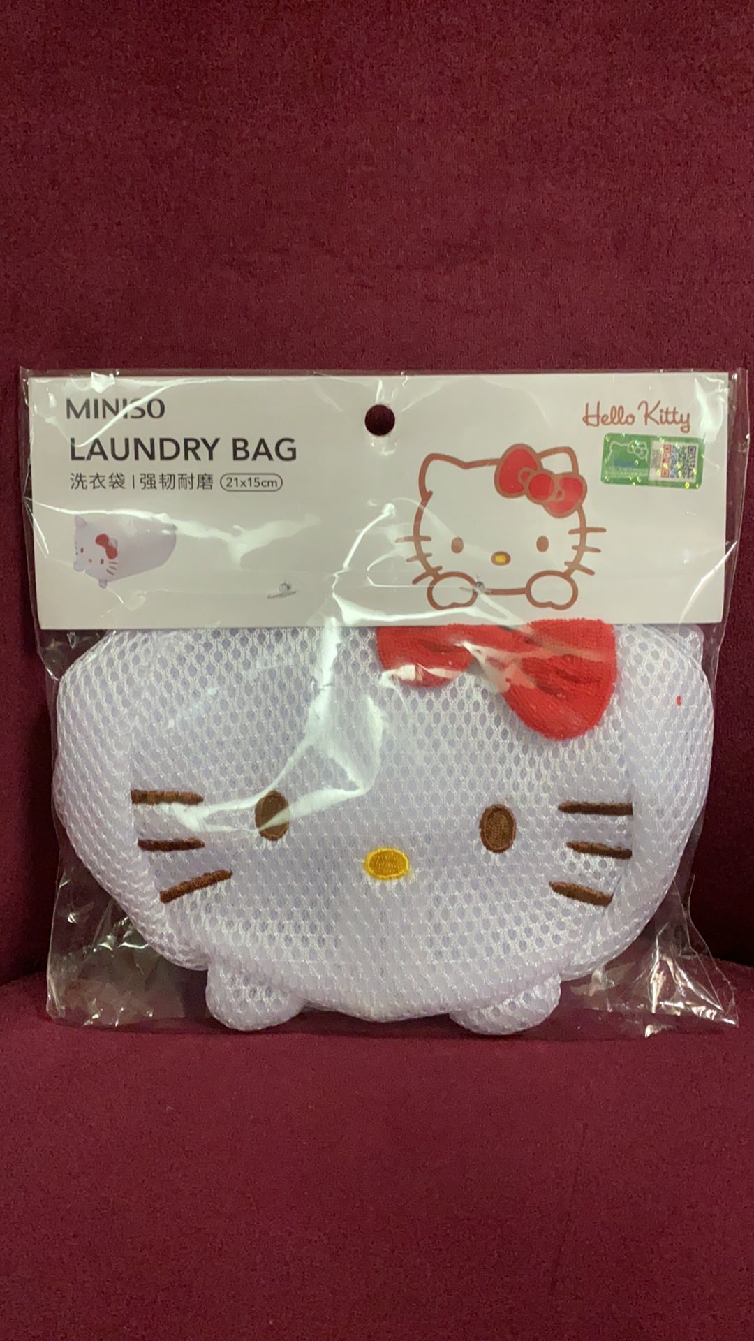 Laundry Bag Purin Kitty Cinamon