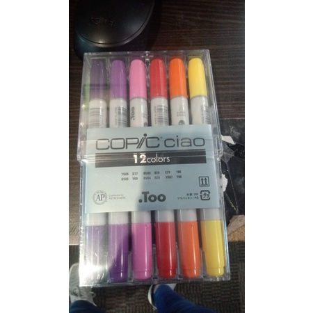 

COPIC CIAO SET 12