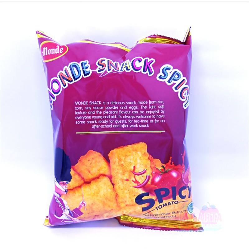 

(SNACK) MONDE SNACK SPICY TOMATO 50G