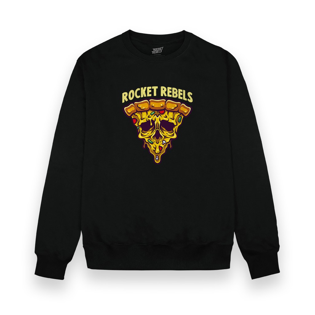 ROCKETREBELS Sweater Original Pizza Cotton Fleece Premium