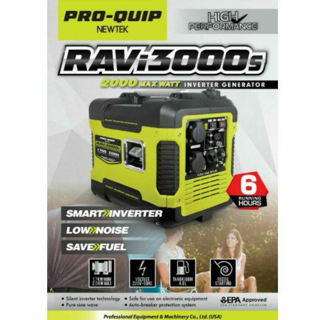 Jual Promo Diskon Spesial Genset Portable Silent Watt Rav I