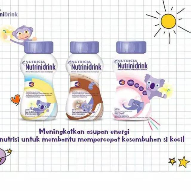 SUSU NUTRINIDRINK CAIR 200 ML NUTRICIA
