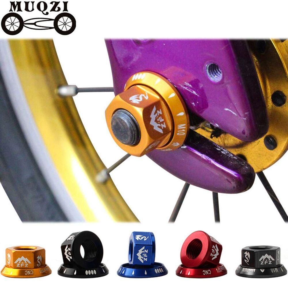 Suyo Mur Hub M10 Bahan Aluminum Alloy Untuk Sepeda Balap / MTB