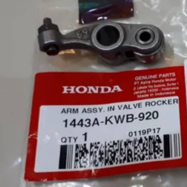 arm valve in rocker pelatuk templar in blade lama karbu 1443a-KWB-920 Ori Ahm