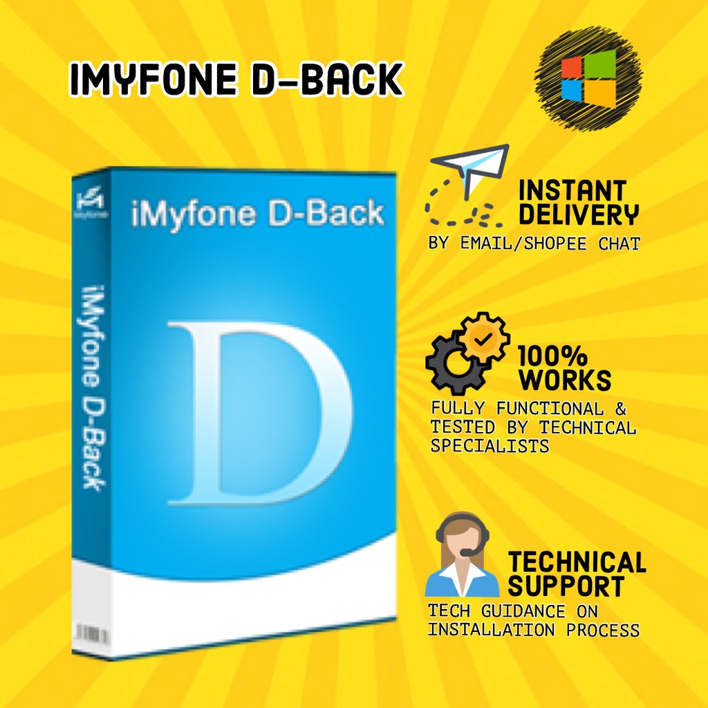 iMyFone D-Back For iOS - Windows Version