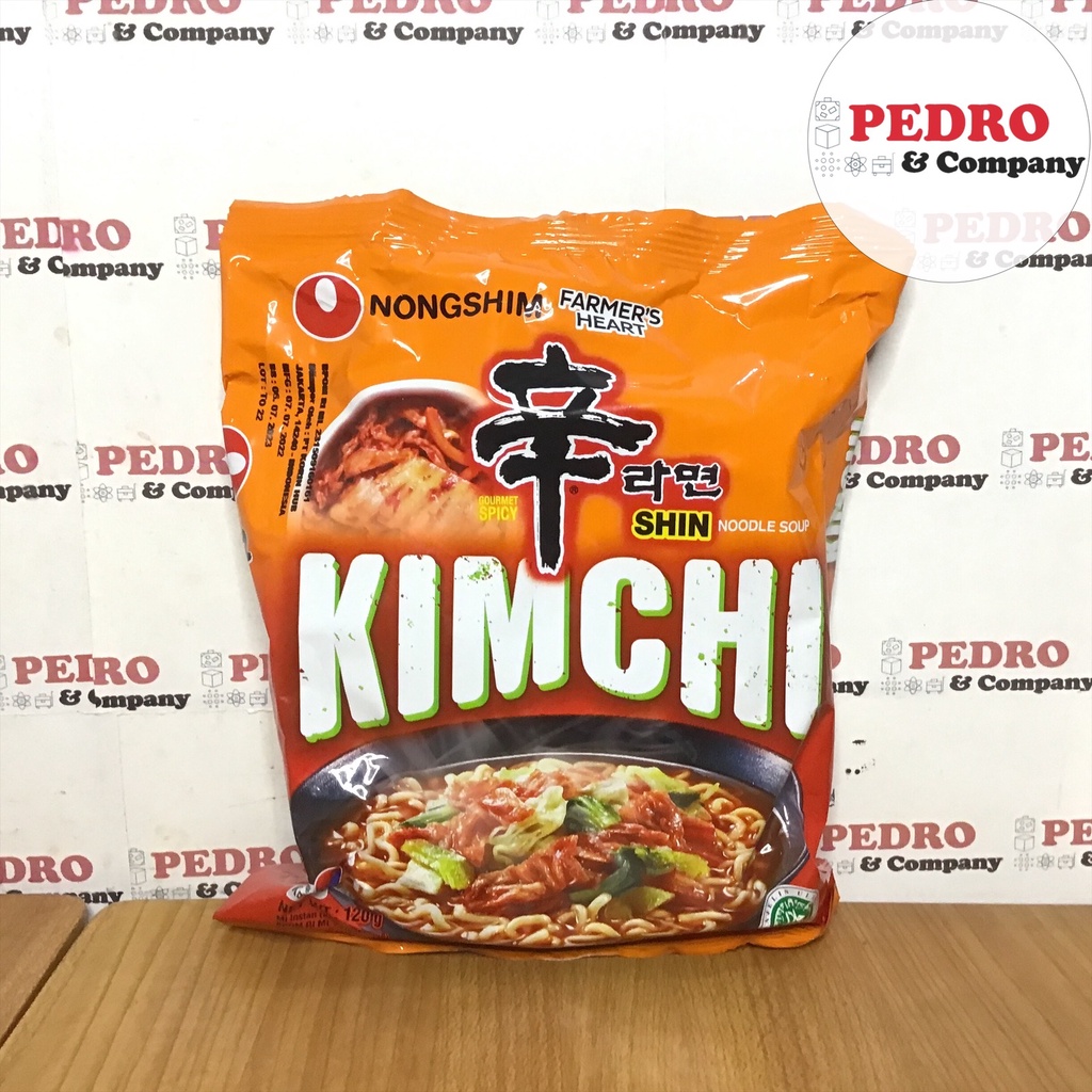 

Nongshim kimchi mi ramen instant 120 gram SHIN noodle mie korea ramyun