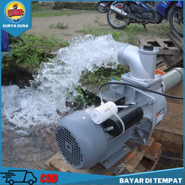 POMPA AIR MODIFIKASI LISTRIK JET 1000 PENGGANTI DIESEL