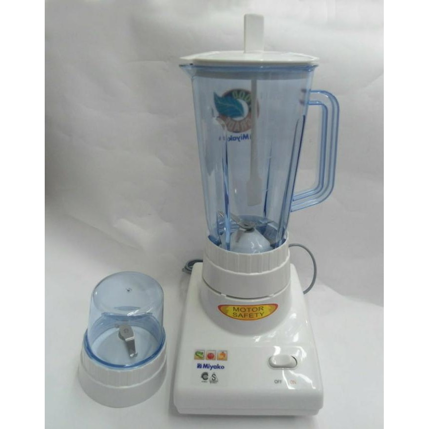 BLENDER PLASTIK MIYAKO 1 LITER TERLENGKAP