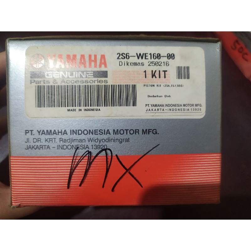 piston kit jupiter mx lama old original ygp